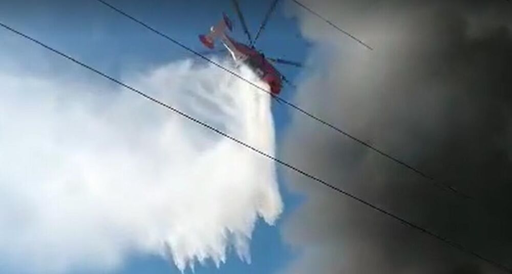 Gašenje požara u Bloku 70