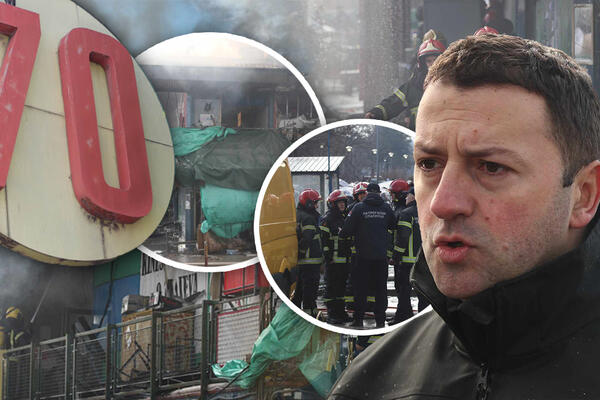 POŽAR U KINESKOM TRŽNOM CENTRU U BLOKU 70 LOKALIZOVAN: Čaušić potvrdio da NEMA POVREĐENIH, uzrok nepoznat
