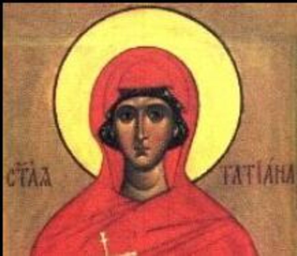 Sveta Tatijana, Sveta Tatjana