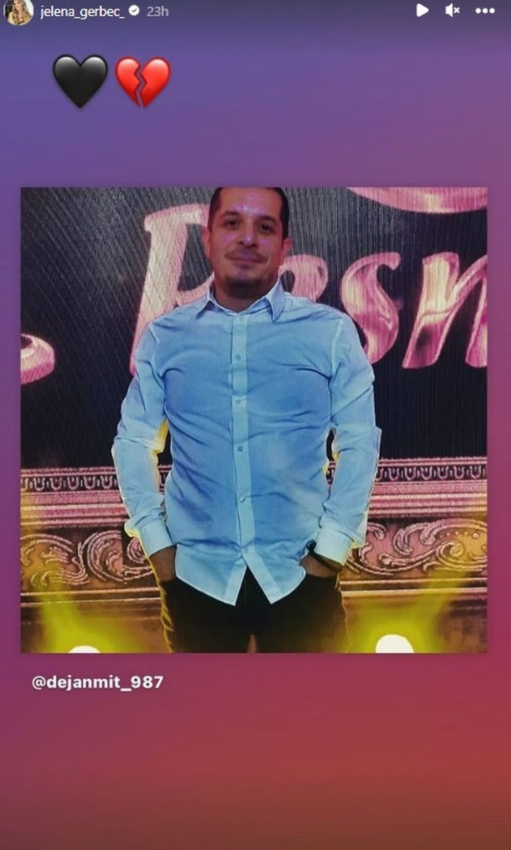 Pevačica Jelena Gerbec je u šoku zbog smrti mladog muzičara, violiniste Dejana Mitrovića