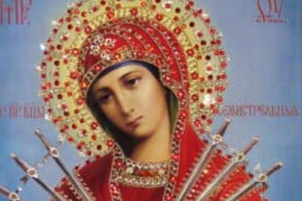 EVO KAKO IZGLEDA ČUDOTVORNA IKONA MAJKE BOŽIJE KOJA JE JOŠ DANAS U BEOGRADU: Vernici pohrlili da je vide (FOTO)