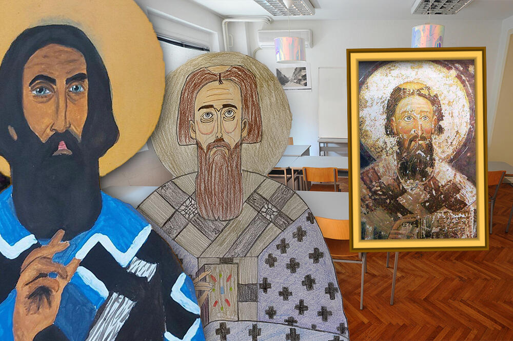 OSNOVCI SU NAM POSLALI SVOJE RADOVE, A MI SMO ODUŠEVLJENI: Nacrtali Svetog Savu za DESETKU! (FOTO)