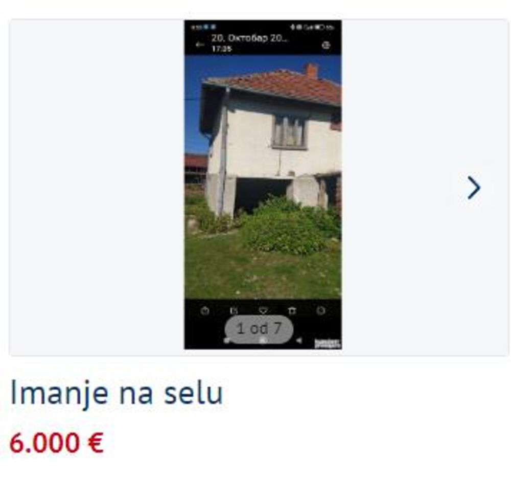 Kuća na selu