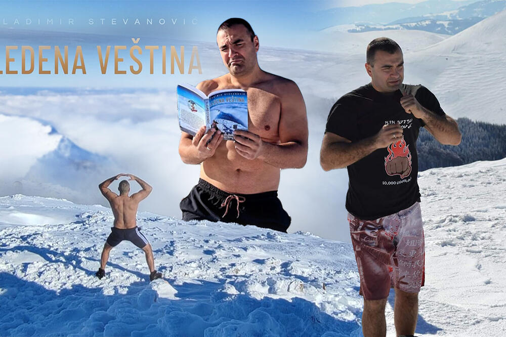 VLADIMIR SE KUPA U HLADNOJ VODI I MEDITIRA U SNEGU: Srpski LEDENI ČOVEK za Espreso otkrio TAJNE SVOJE VEŠTINE!
