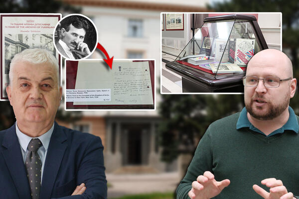 POSETILI SMO IZLOŽBU U ARHIVU JUGOSLAVIJE: Među bogatom građom nalazi se i Teslino pismo na ćirilici (FOTO)