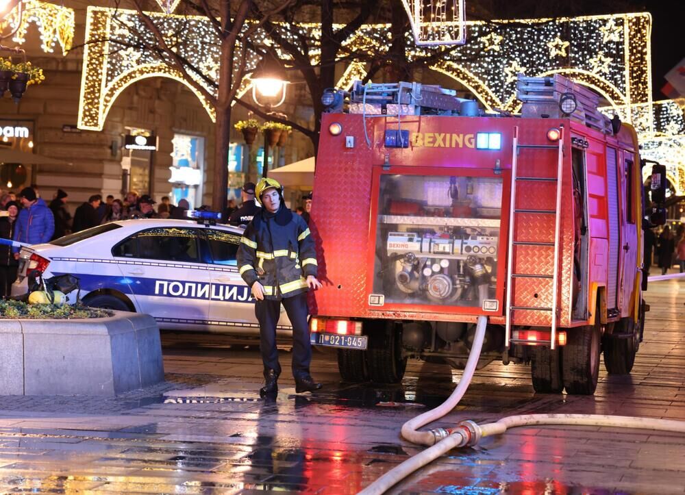 Požar, Knez Mihailova