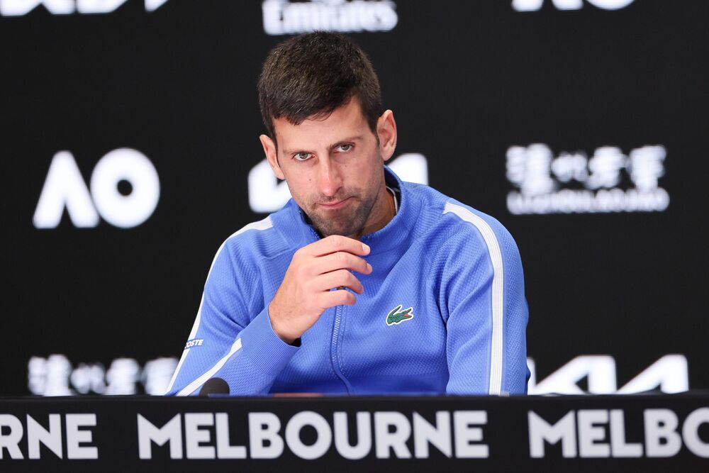 Novak Đoković nakon eliminacije sa Australijan opena