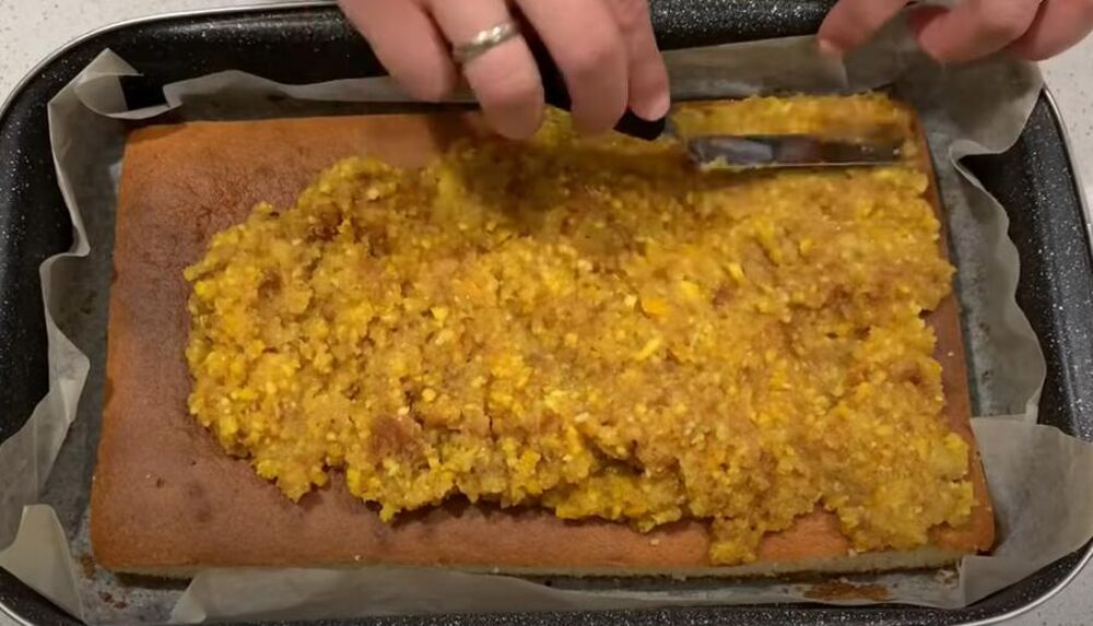 Filovanje kolača sa čokoladom i pomorandžom