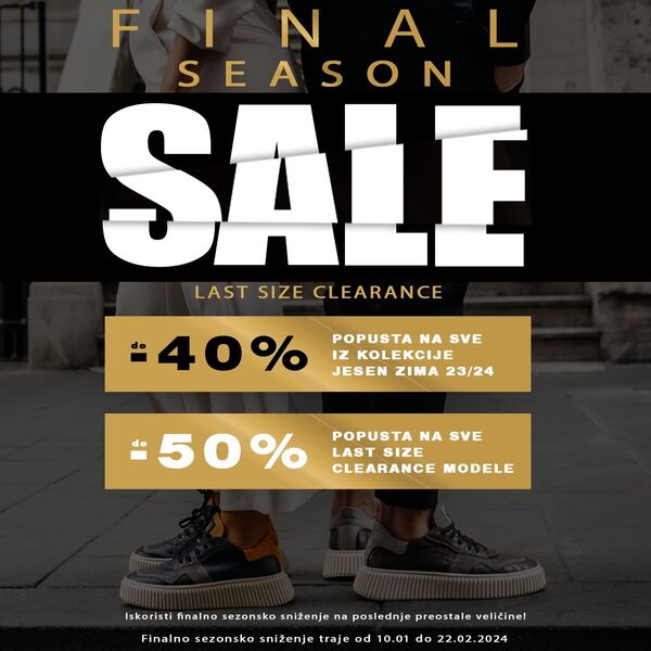 ZAKORAČITE U UDOBNOST I KVALITET: Iskoristite obuću na sniženju i izaberite vaš savršen model!