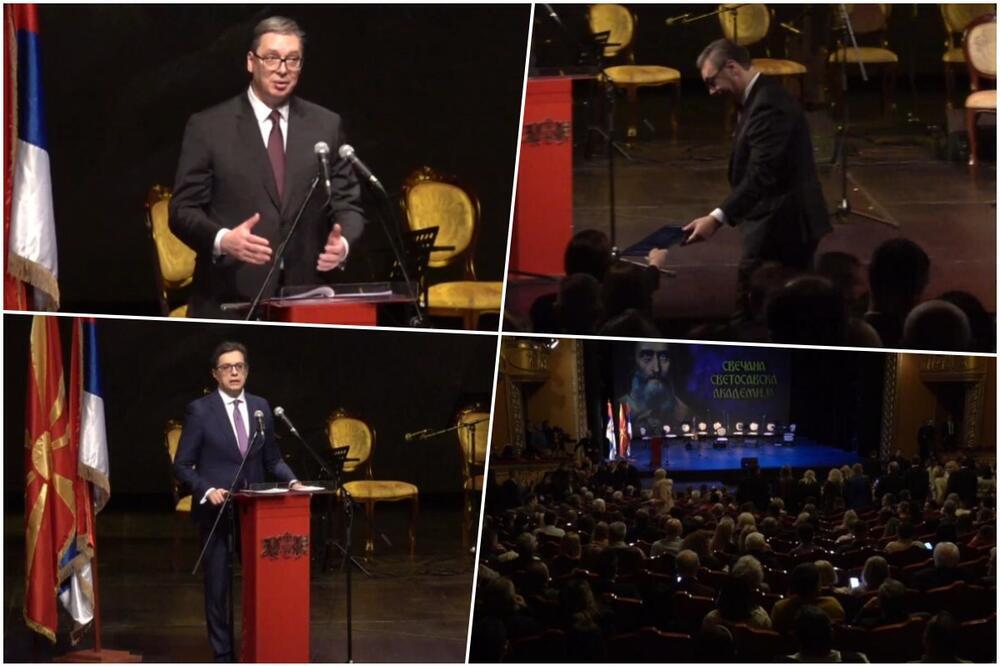 UŽIVO: Vučić na Svetosavskoj akademiji u Skoplju, "IZABRALI SMO PUT SLOBODE, NEZAVISNOSTI I SUVERENITETA"