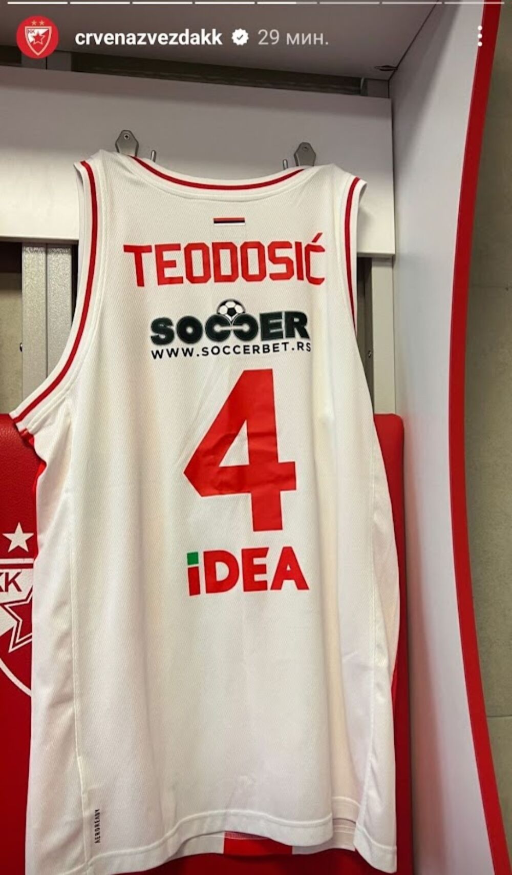 Miloš Teodosić spreman za Derbi