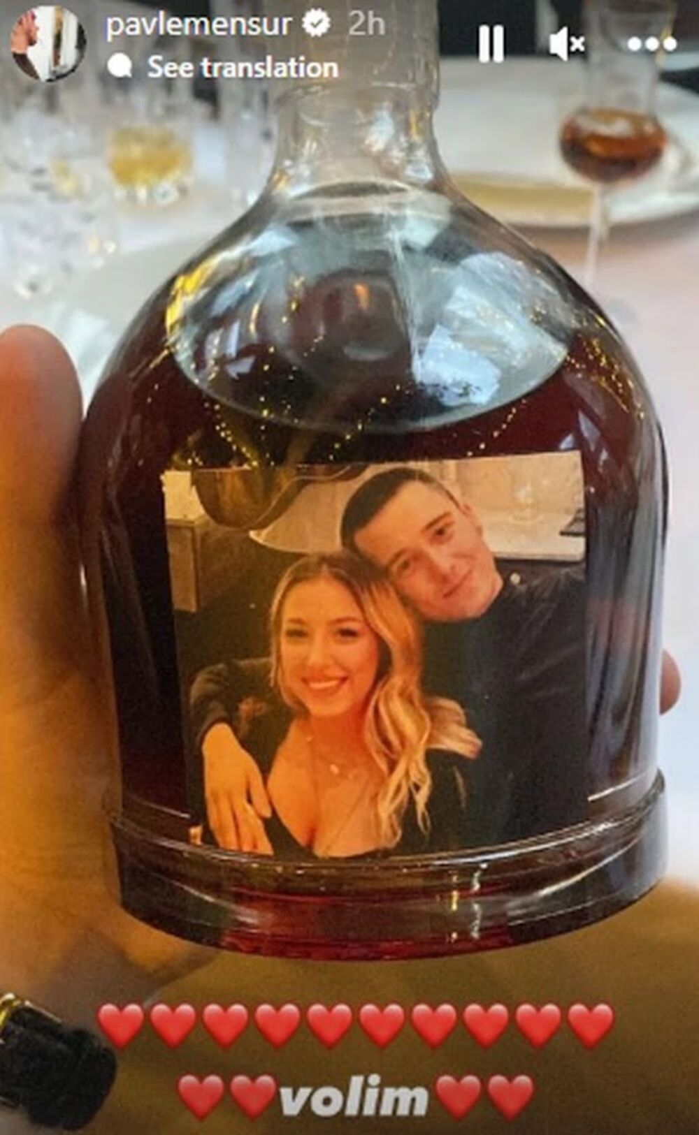 Đorđe Bibić Biba danas je rekao 'da' svojoj izbranici