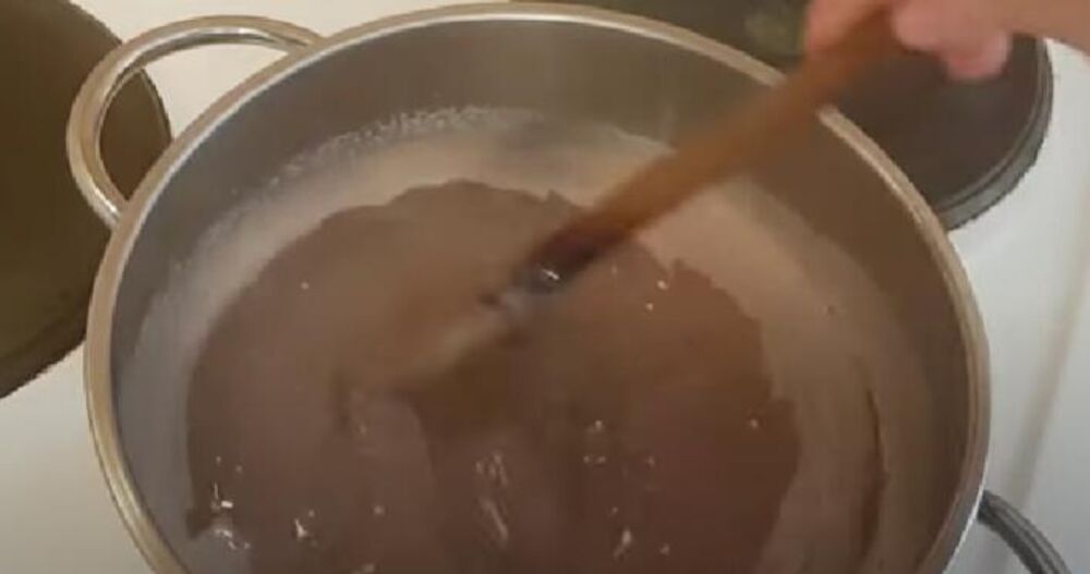 Pravljenje fila za keks tortu sa čokoladnim kremom