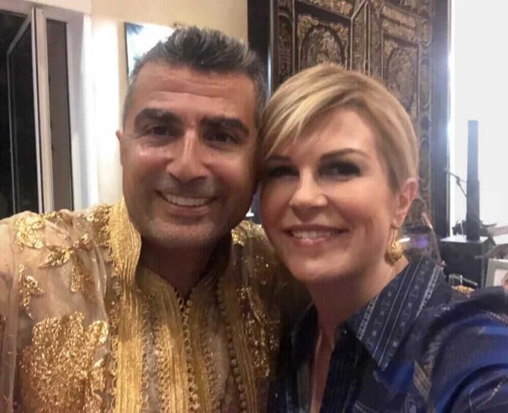 Kolinda Grabar Kitarović sa prijateljem