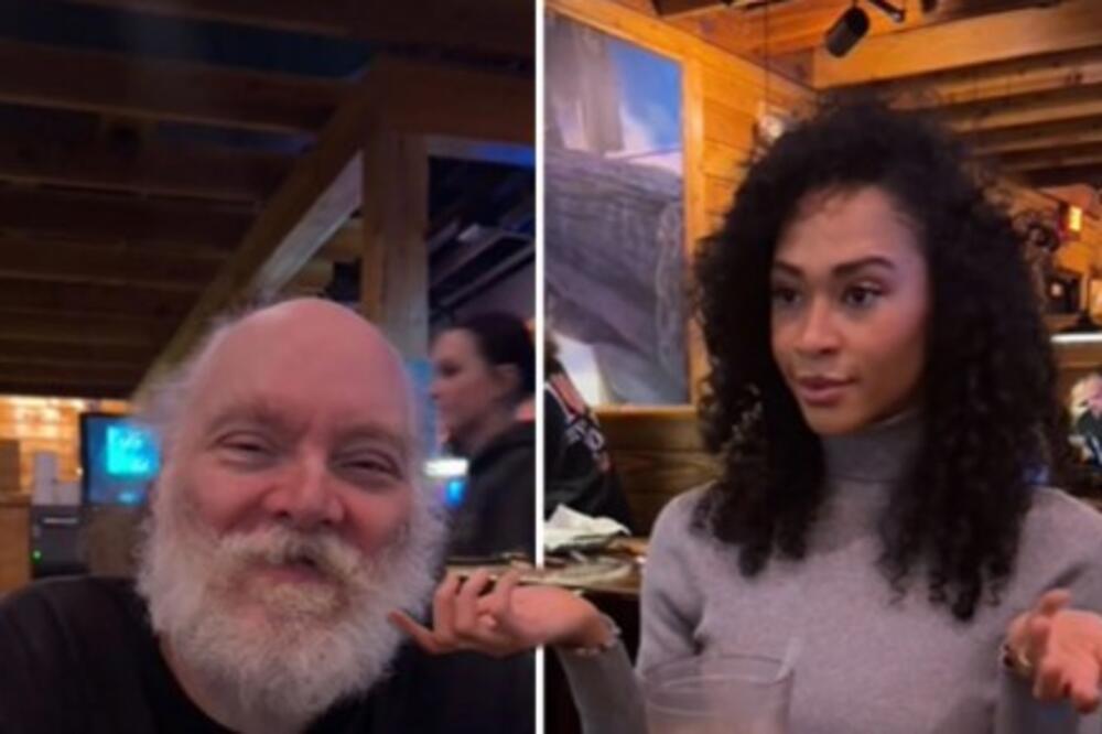 ONA JE PONOSNO POZIRALA SA STARIJIM ČOVEKOM: A samo da vidite U KAKVOJ VEZI je sa SIMPATIČNIM DEKICOM (VIDEO)