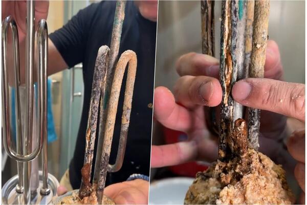 ELEKTRIČAR POKAZAO KAKO IZGLEDA TEMPIRANA BOMBA U KUPATILU: Posle ovog ćete GASITI BOJLER PRE SVAKOG KUPANJA VIDEO