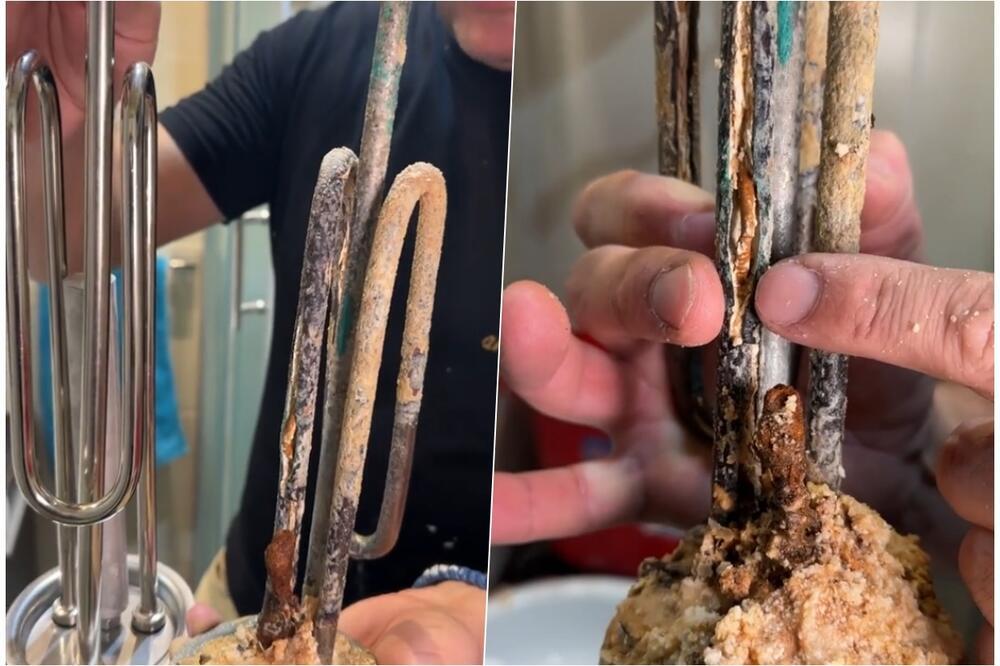 ELEKTRIČAR POKAZAO KAKO IZGLEDA TEMPIRANA BOMBA U KUPATILU: Posle ovog ćete GASITI BOJLER PRE SVAKOG KUPANJA VIDEO