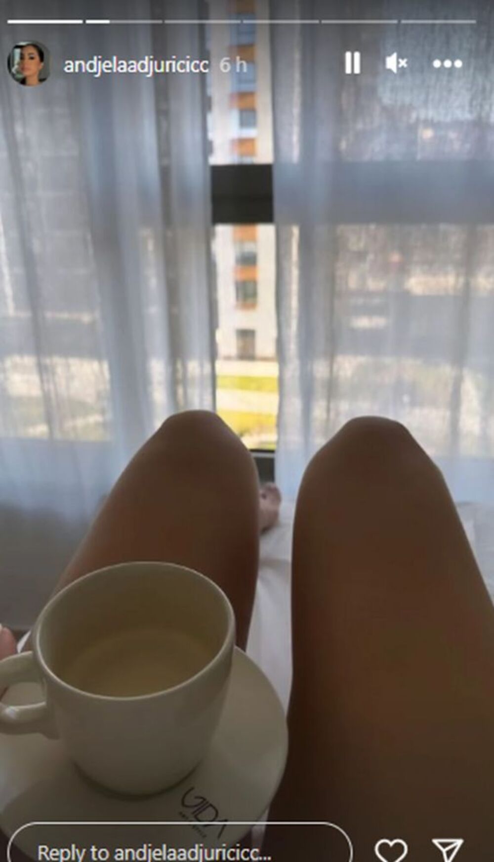 Anđela Đuričić pokazala kako uživa