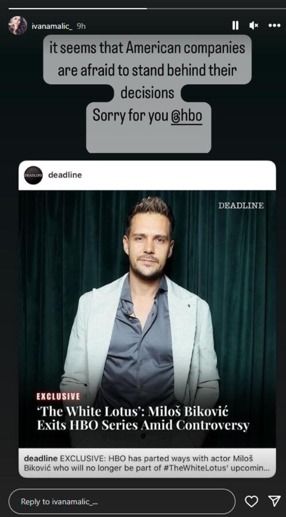 Ivana Malić, Miloš Biković