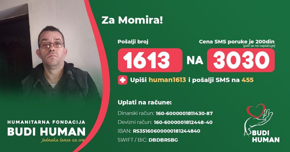 Pomoć za Momira Dodića