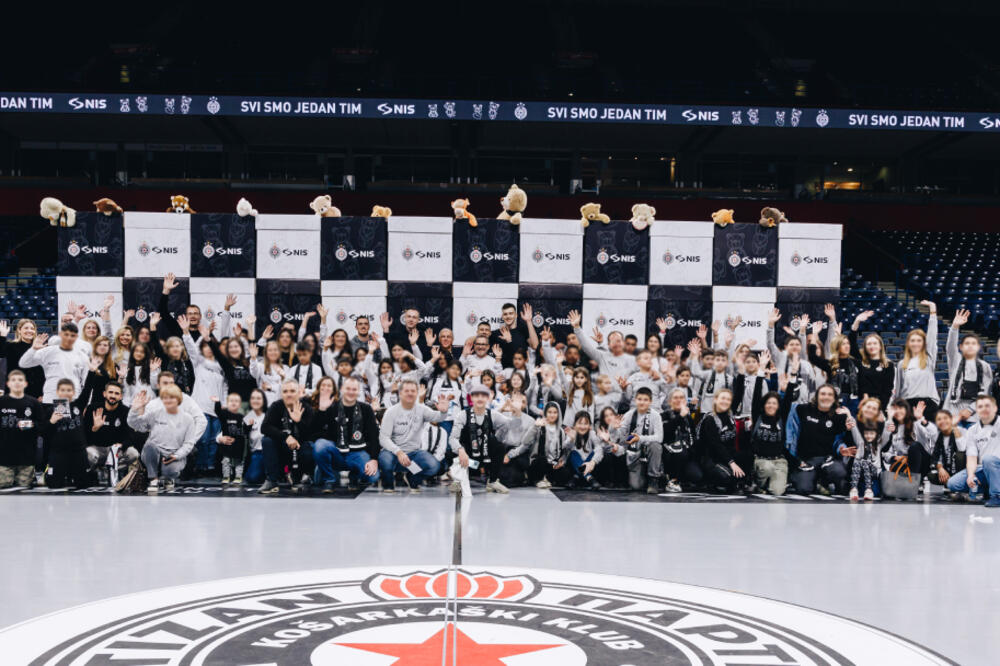 NIS i KK Partizan obezbedili zimsku opremu za 600 dece
