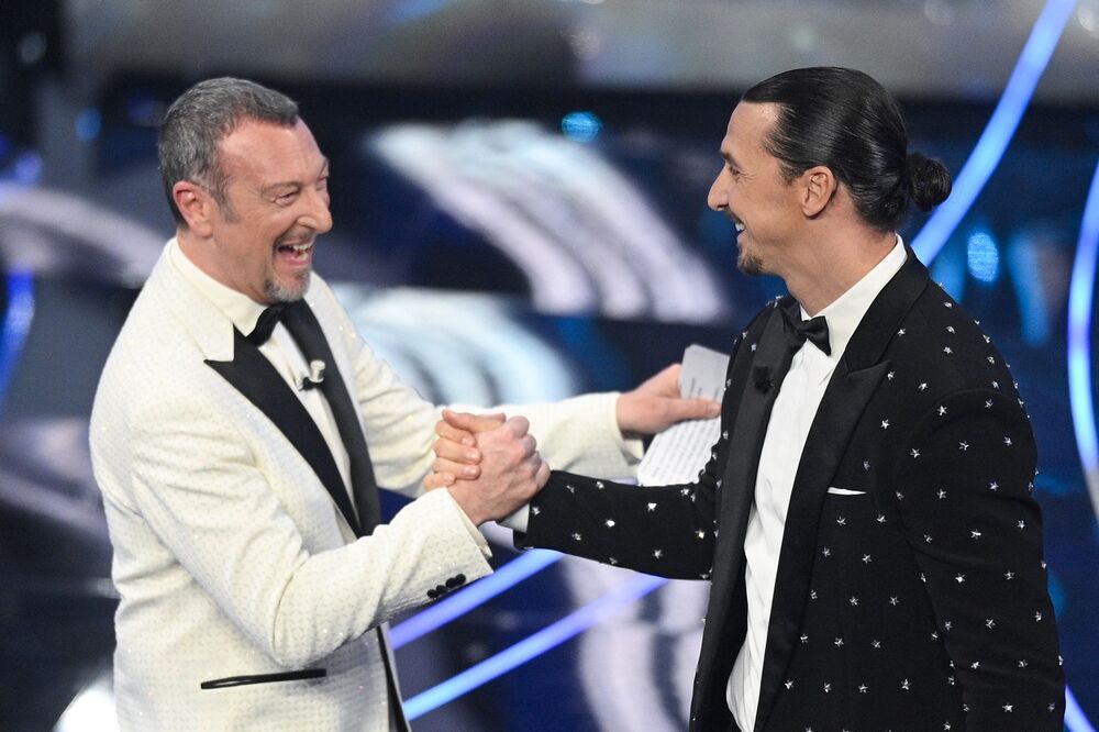 Pozdrav voditelja Amadeusa i Zlatana Ibrahimovića