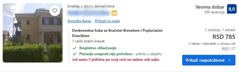 Vrnjačka banja smeštaj