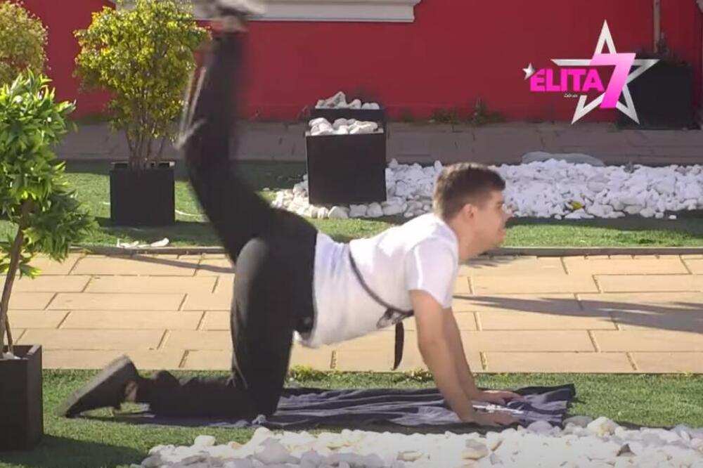 OVAJ SNIMAK ĆE VAS NASMEJATI DO SUZA: Pogledajte trening Uroša Stanića, TOTALNI HIT na mrežama