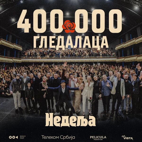 DŽEJ VRATIO LJUDE U BIOSKOPE Za tri nedelje u Srbiji i regionu film &ldquo;Nedelja&rdquo; pogledalo 400.000 gledalaca
