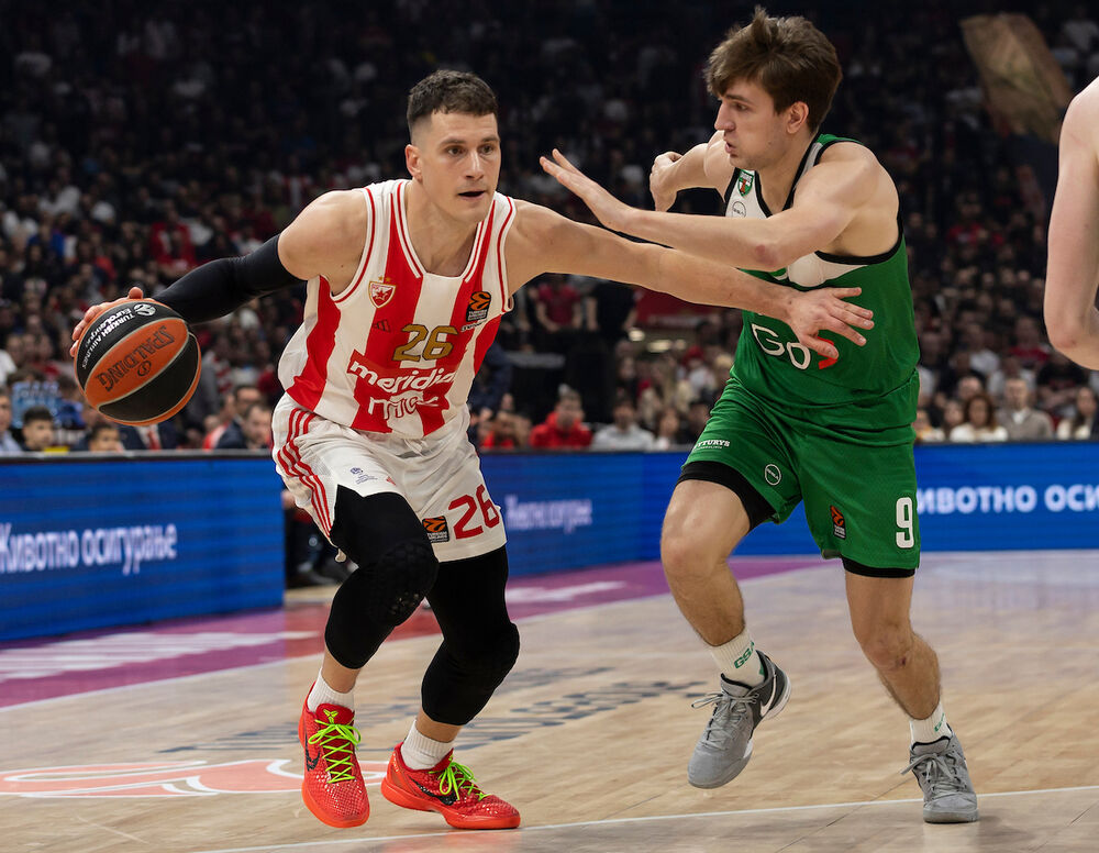 Nemanja Nedović, Dovidas Gedraitis, KK Crvena zvezda, KK Žalgiris, Evroliga