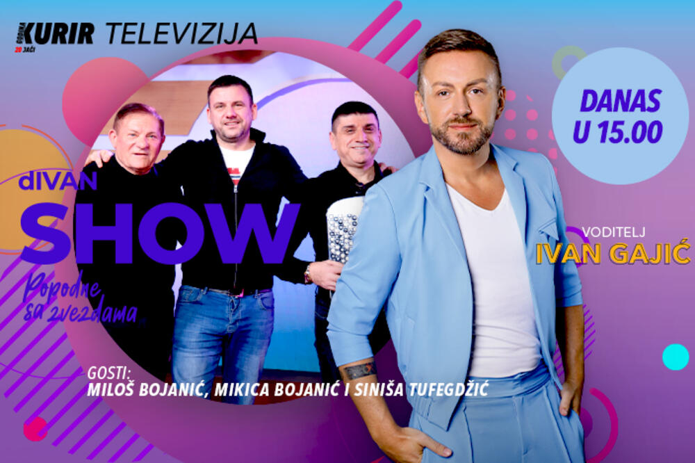 PORODICA BOJANIĆ KAKVU DO SADA NISTE UPOZNALI! Miloš, Mikica i Bane nikad iskreniji u studiju Ivana Gajića