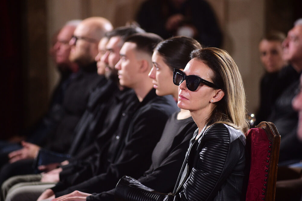 Suze porodice Milojević tokom komemoracije