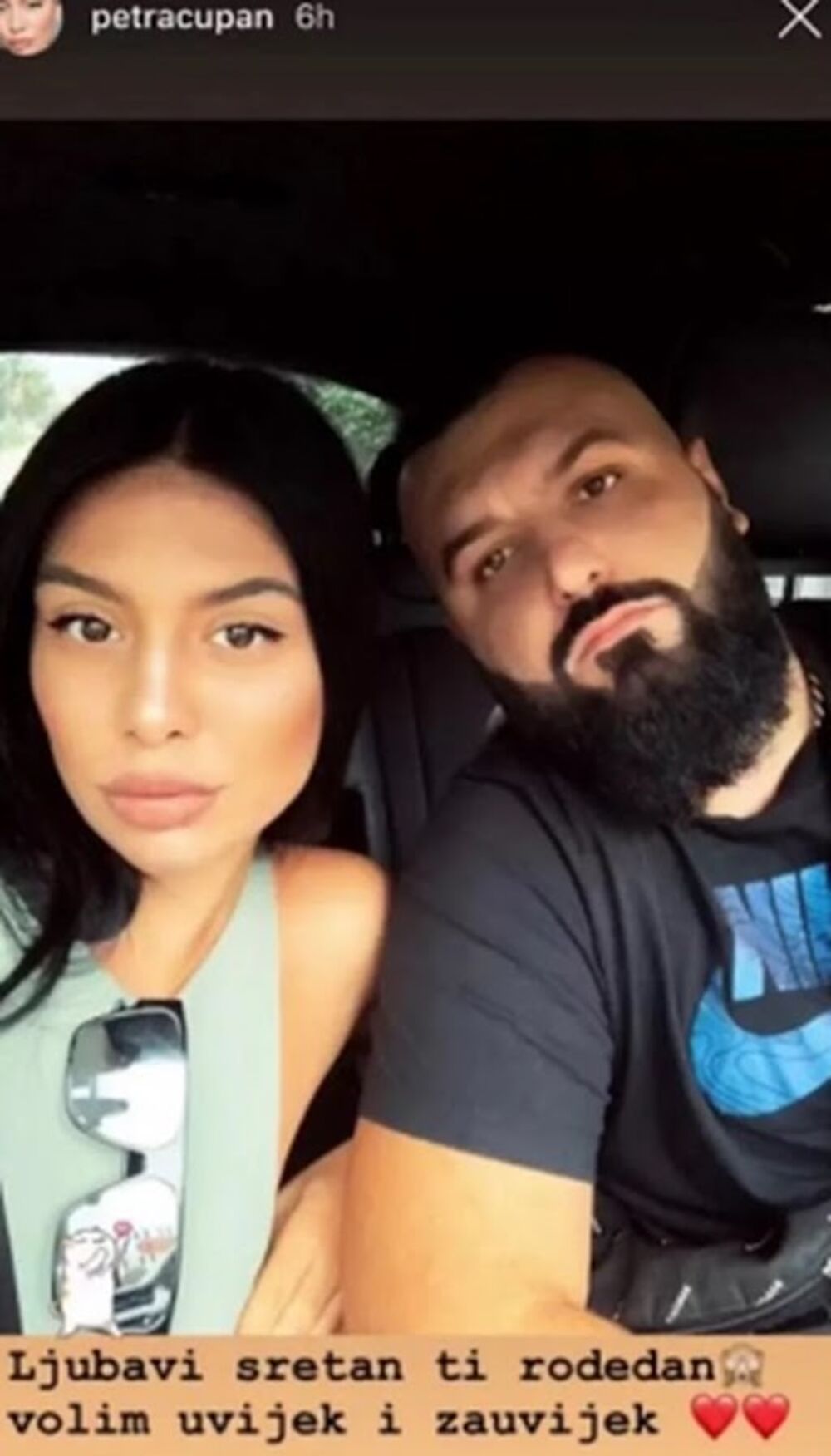 Petra je na društvenim mrežama objavljivala fotografije sa pevačem