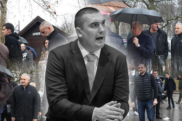 SAHRANJEN DEJAN MILOJEVIĆ: Suze i potresne scene na ispraćaju legende (FOTO)