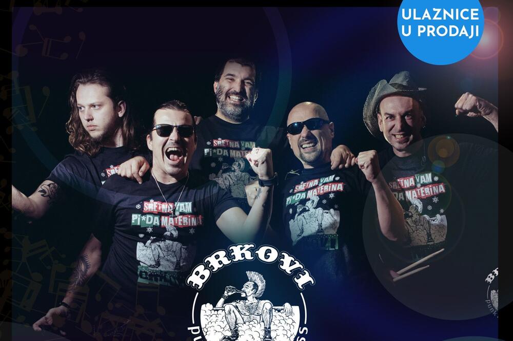 BRKOVI PROSLAVLJAJU 20 GODINA BENDA SPEKTAKULARNIM KONCERTOM U BEOGRADU