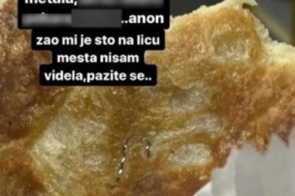 BEOGRAĐANKA KUPILA BUREK PA PRONAŠLA NEŠTO SLIČNO HORORU U NJEMU: Kad je slikala SVI SU SE ZGROZILI, NEREALNO