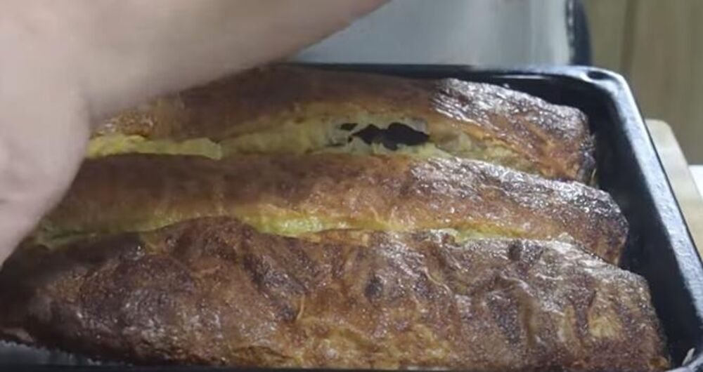 Ispečena štrudla sa makom