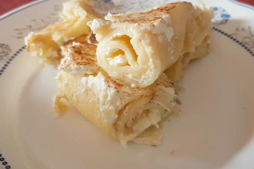 NAJBOLJI RECEPT ZA ZAPEČENE PALAČINKE SA SIROM I KAJMAKOM: Ozbiljno JAK obrok će zasititi celu porodicu - savršene