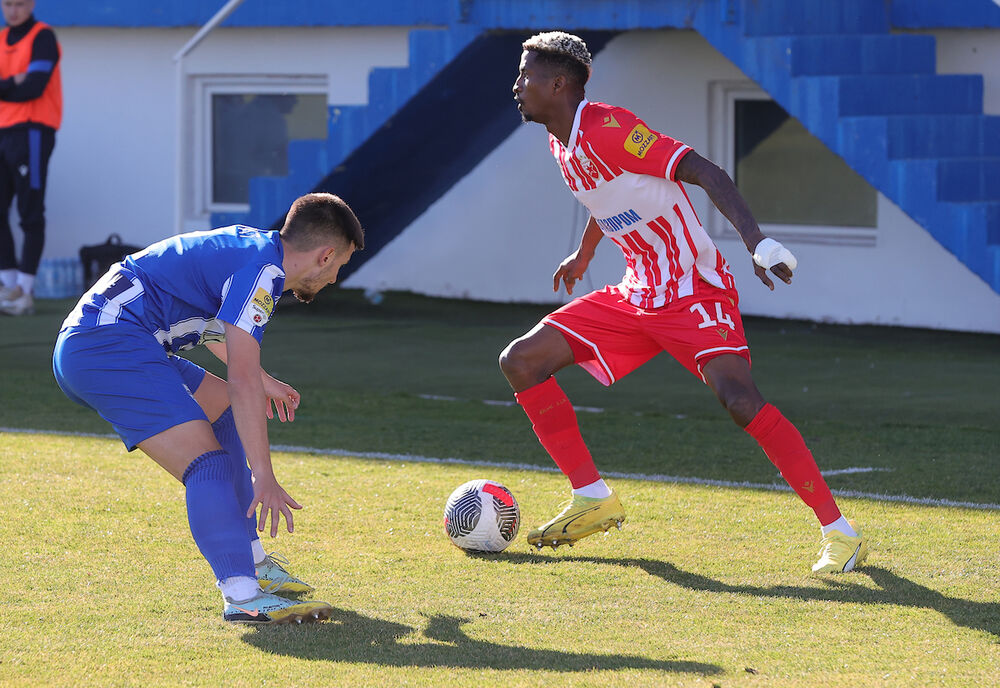 Detalj sa utakmice Novog Pazara i Crvene zvezde