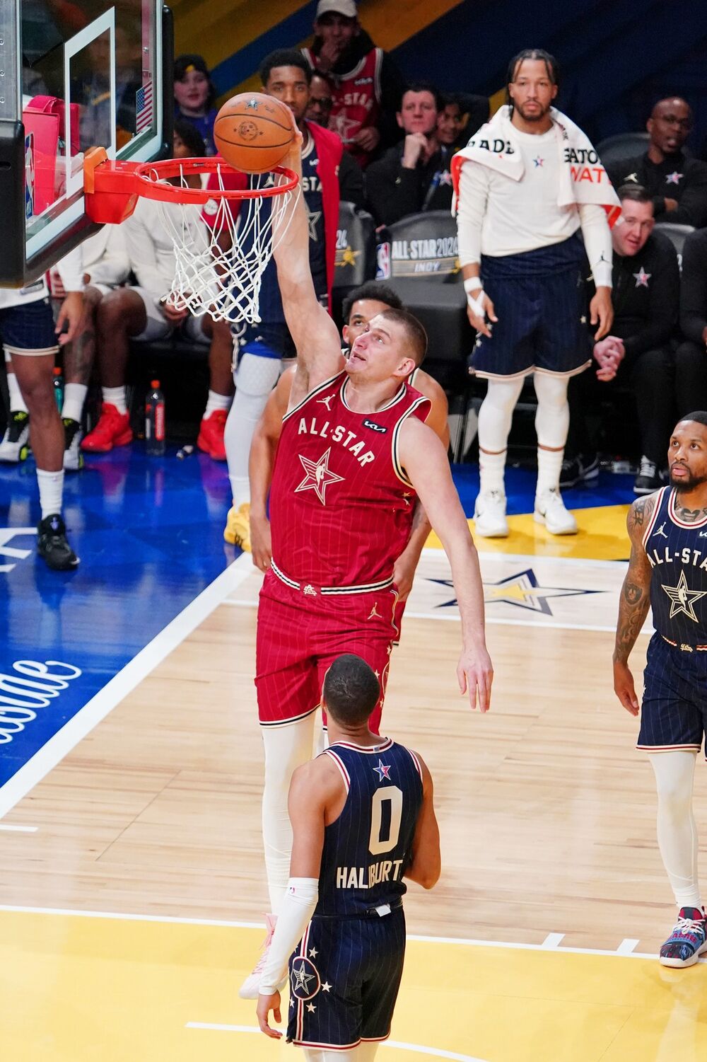 Nikola Jokić na Ol-star utakmici