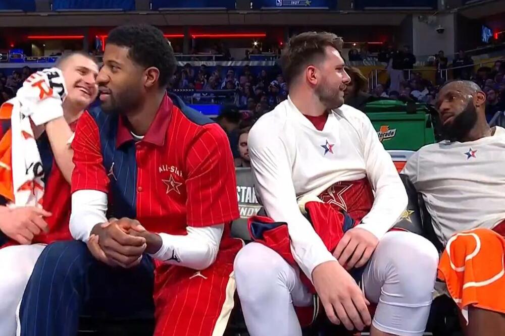 NIKOLA, TI SI PONOS SRBIJE: Jokić izašao na teren u posebnoj majici - strašan detalj se našao na leđima!