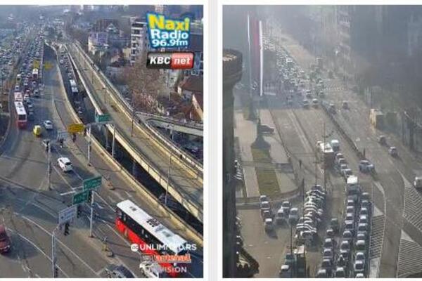 VRATILI SE BEOGRAĐANI! Jutro posle praznika obeležile GUŽVE, a najgore je u OVOM delu