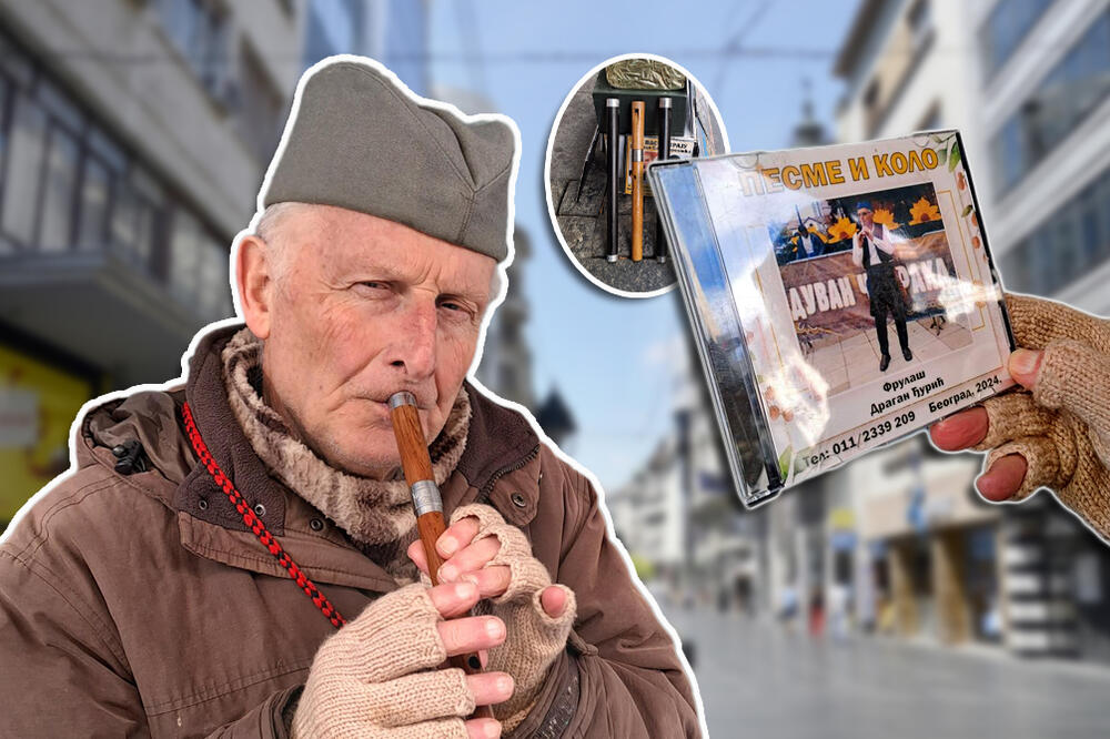 ULIČNI FRULAŠ DRAGAN ĐURIĆ NAM JE ISPRIČAO SVOJU PRIČU: Preživeo logor, nije imao ništa, a sada SVIRA ZA SVOJU DUŠU