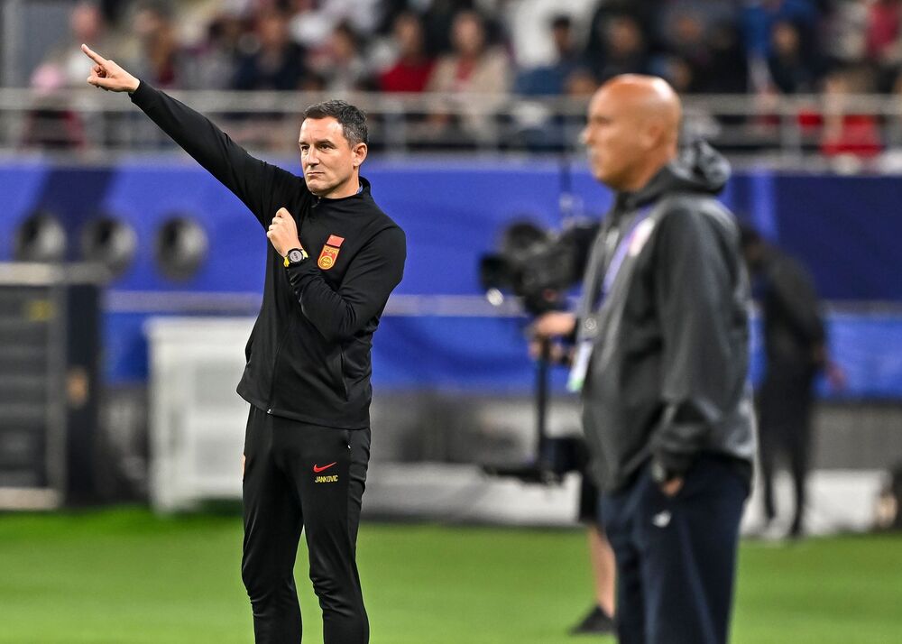 Aleksandar Janković kao selektor Kine na Kupu Azije