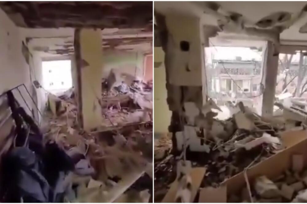 OVAKO IZGLEDA UNUTRAŠNJOST ZGRADE U PARAĆINU NAKON STRAŠNE EKSPLOZIJE: Od stanova nije ostalo NIŠTA! (VIDEO)