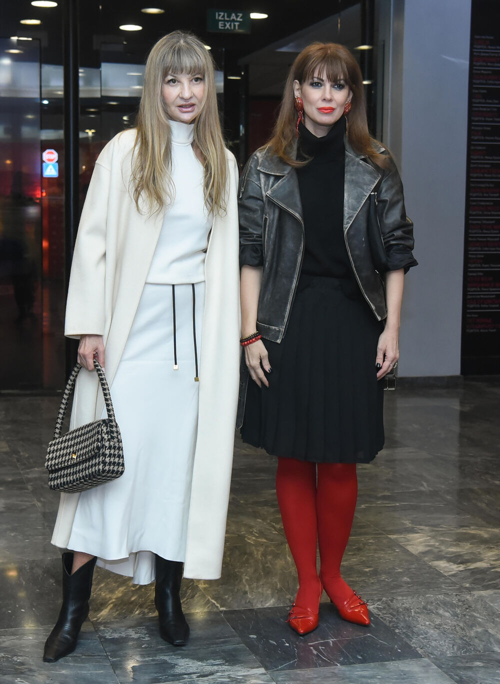 Došla u društvu novinarke Duške Jovanić