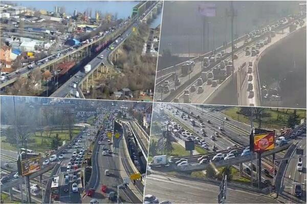 OVAKO JE DANAS NA ULICAMA BEOGRADA: Najveće gužve u jednom delu grada, gledajte da ga zaobilazite