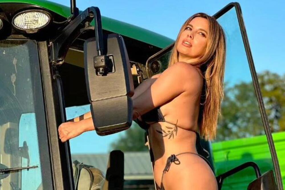 HRVATICA NE PRESTAJE DA PROVOCIRA! OPET SE SKINULA GOLA, MUŠKARCIMA NEĆE BITI DOBRO: Ženo, odakle ti SMELOST? 18+