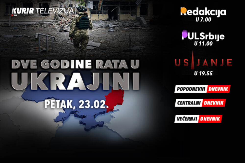 RAT KOJI MENJA SVET PRED NAŠIM OČIMA! Ne propustite specijal Kurir tv povodom godišnjice rusko-ukrajinskog sukoba