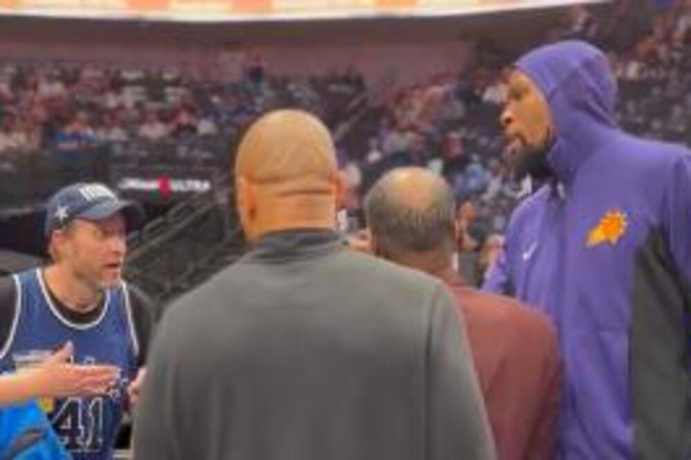 STRAŠNE SCENE NA NBA UTAKMICI: Pijani navijači OPSOVALI Durentovu majku, on krenuo da se OBRAČUNA VIDEO